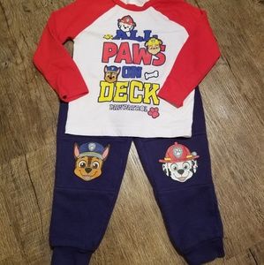 Paw Patrol Long Sleeve Set 3T
